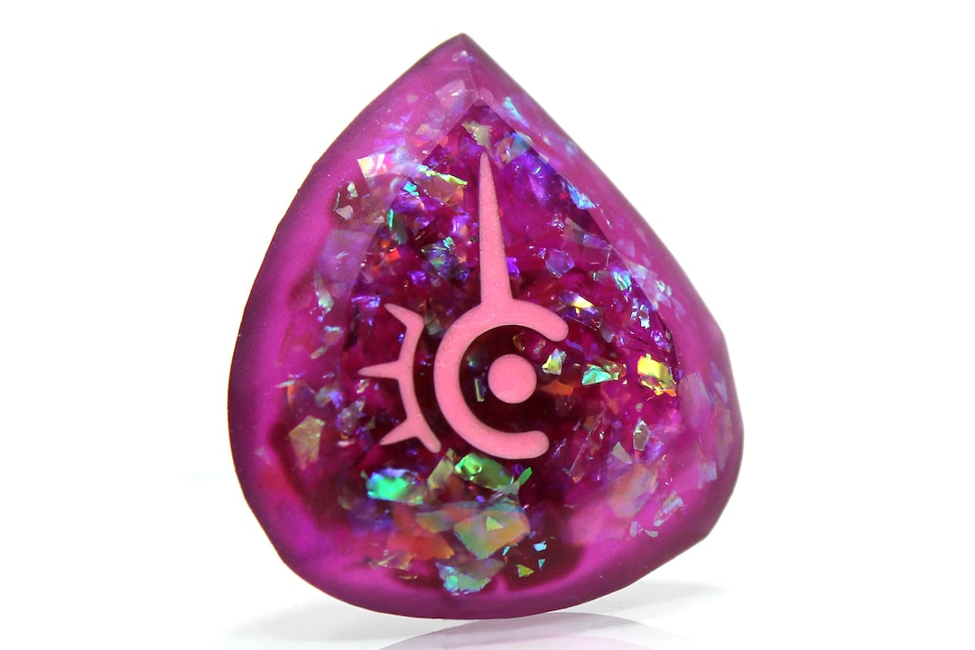 Twinkle Red Mage FFXIV Glow in the Dark Soul Crystal/rdm Job Stone ...