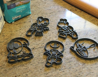Mario Odyssey Cookie Cutters - Toad, Shy Guy, Koopa Troopa Boo - Super Mario Bros /  Nintendo Gift