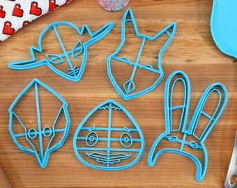 Majoras Mask-uitsteekvormpjes: op Zelda geïnspireerde bakset