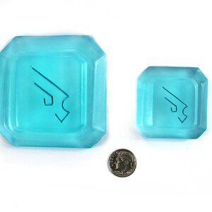 Machinist Soul Crystal: Hand Painted FFXIV Job Stone PJSKY1 image 3