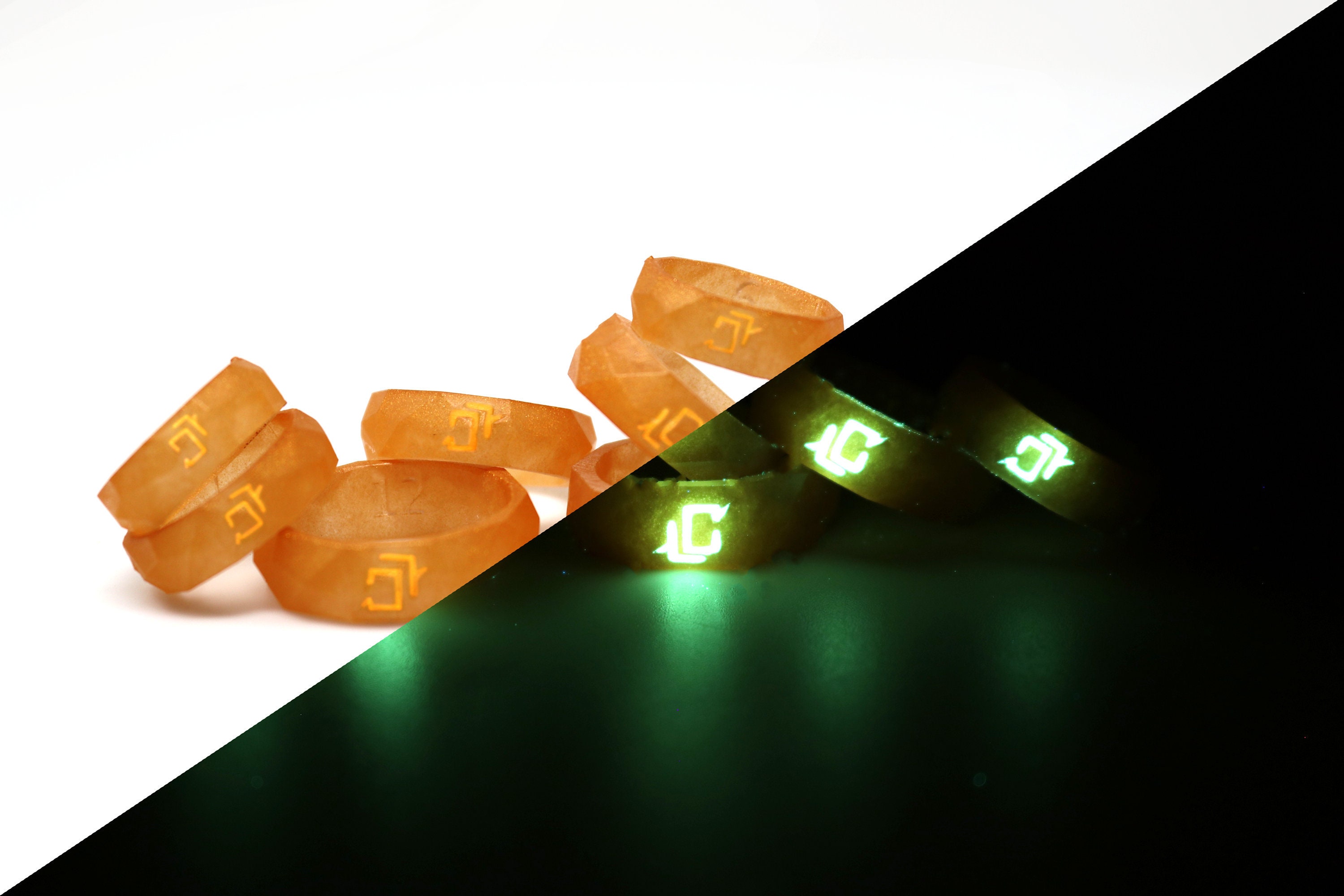 Astrologian FFXIV Ring Glow in the Dark Soul Crystal/AST Job Stone Final Fantasy XIV FF14 RNG1