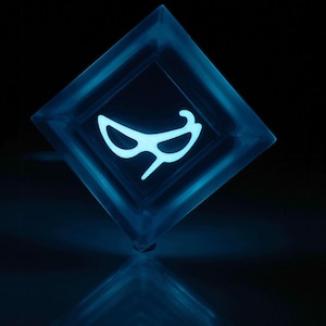 Clear Blue Mage FFXIV Glow in the Dark Soul Crystal/Blu Job Stone Final Fantasy XIV FF14 JSKY1