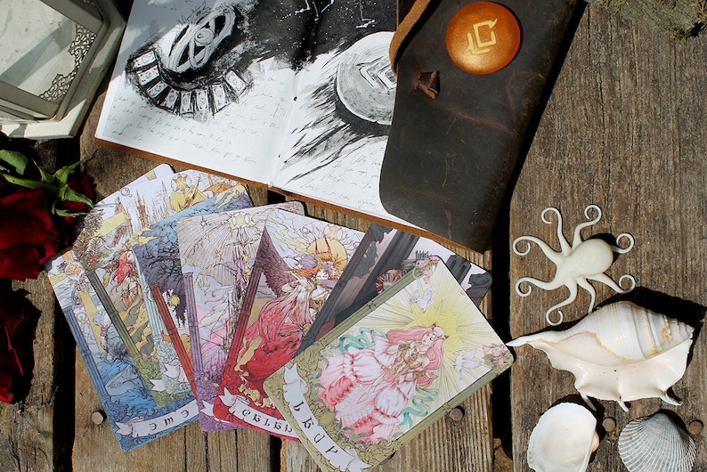 FFXIV Astrologian Cards Set, AST FF14 Final Fantasy 14 Lord and Lady Included FFXIV Cosplay image 9