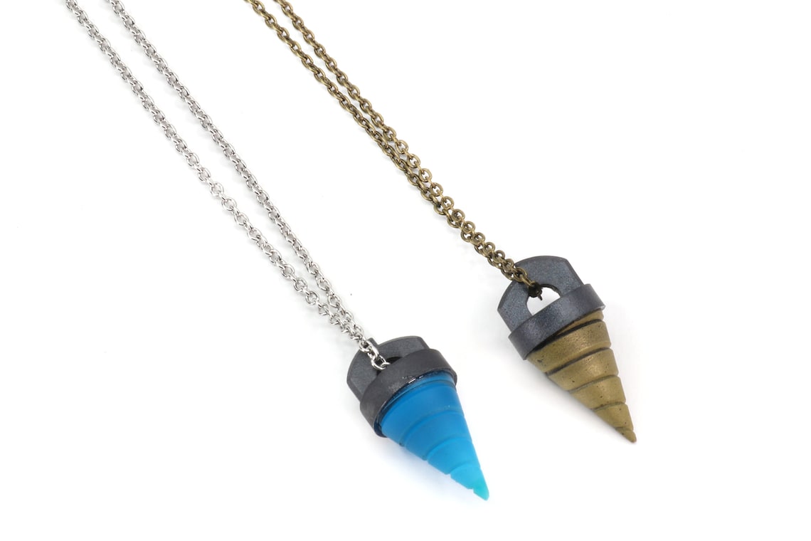 Gurren Lagann Drill Neckalce/Keychain Core Drill Regalos de Etsy España