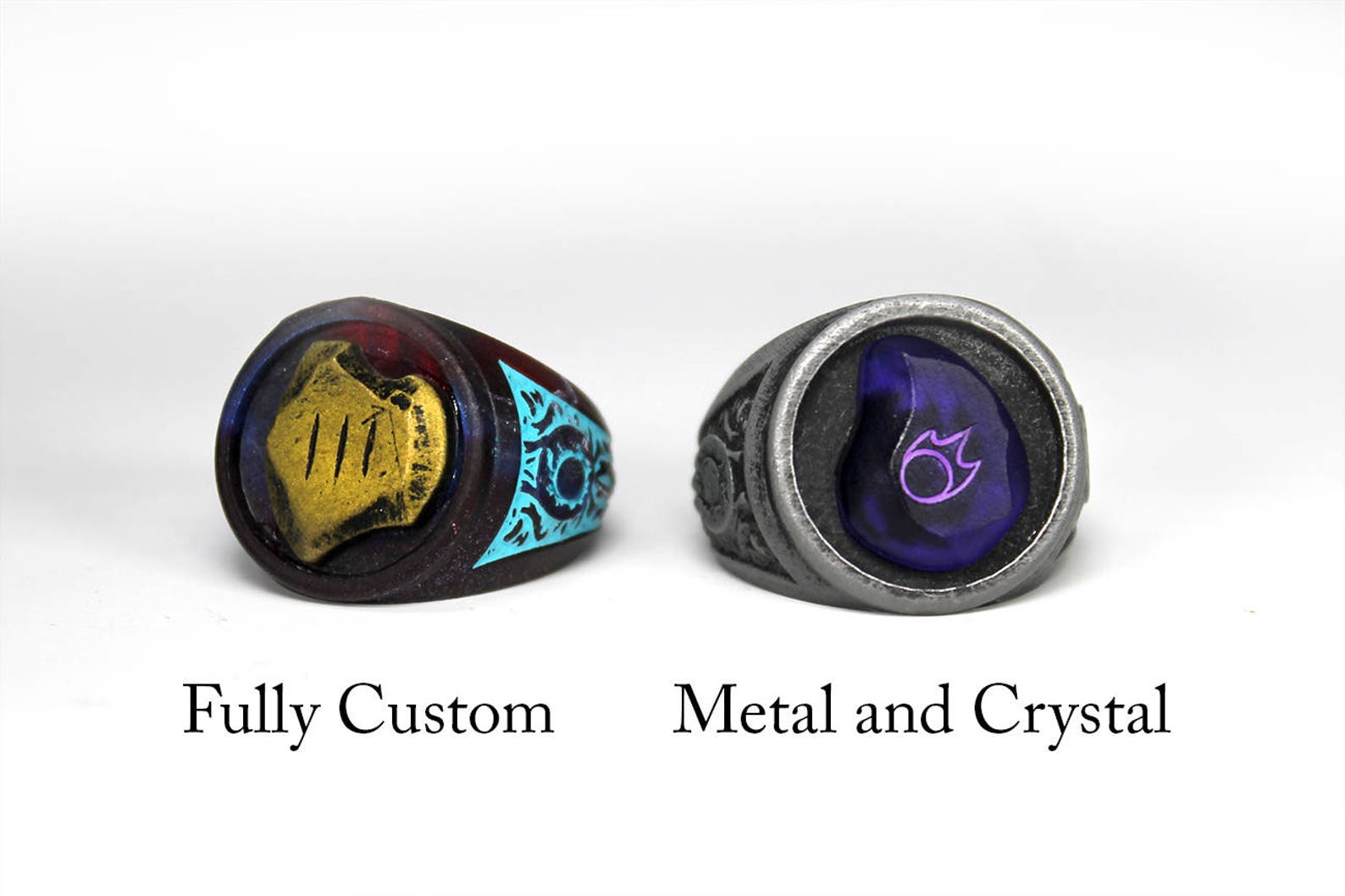 FFXIV Custom Soul Crystal Rings Final Fantasy 14 FF14 Job Etsy