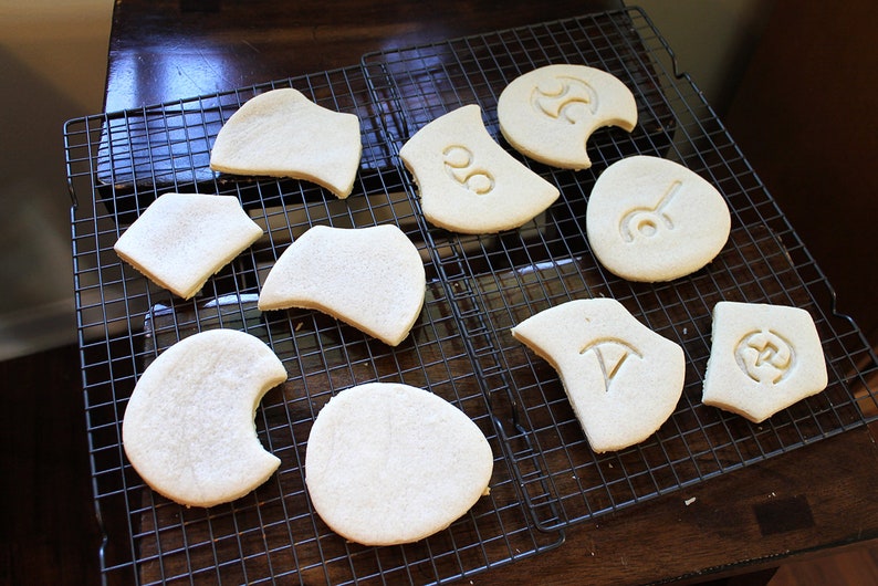 FFXIV Soul Stone Cookie Cutters Set 3 of 4 Whm, Sam, Sch, Smn, War FF14 WHM Soul Crystal Cookie Cutter image 6