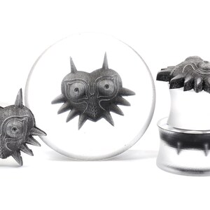 Majora's Mask Resin Ear Gauges: Zelda Legend Plugs / Gauges image 2