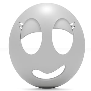 Loopy Shy Gal Mask DIY Cosplay Prop Kit - Shy Gal Mario Cosplay Prop - Female Shy Guy With Loopy Expression Eyes - Sleeper Build