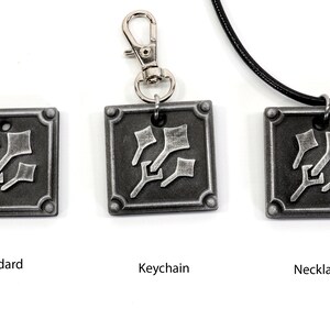 Sage FFXIV Job Charm - SGE Metal Resin, Final Fantasy 14 FF14 Soul Crystal KY1 image 3