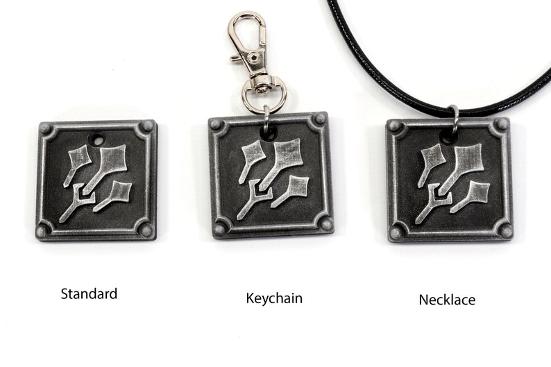Sage FFXIV Job Charm - SGE Metal Resin, Final Fantasy 14 FF14 Soul Crystal KY1 image 3