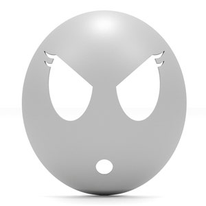 Angry Shy Gal Mask DIY Cosplay Prop Kit - Shy Gal Mario Cosplay Prop - Female Shy Guy