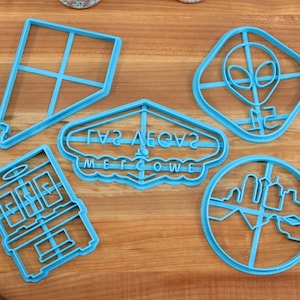 Cortadores de galletas de Nevada: Área 51, letrero de Las Vegas, horizonte de Las Vegas, estado de Nevada, máquina tragamonedas: idea de regalo de NV