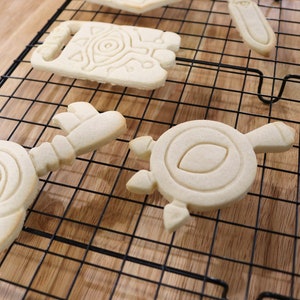 Legend of Zelda Cookie Cutters: Master Sword, Shield, Sheikah Slate image 8