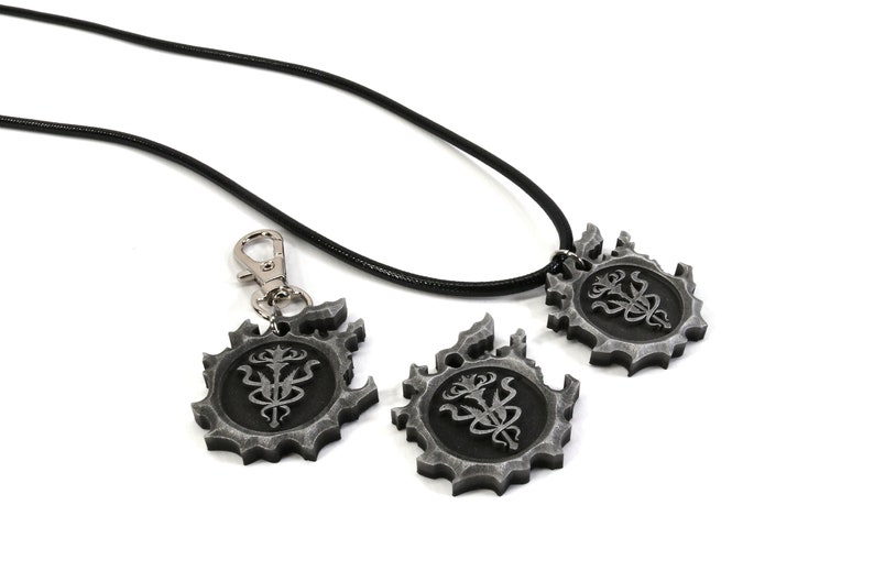 Chaveiro/Colar FFXIV The Order of the Twin Adder - Grand Company - FF14 Final Fantasy 14 KY1 imagem 4