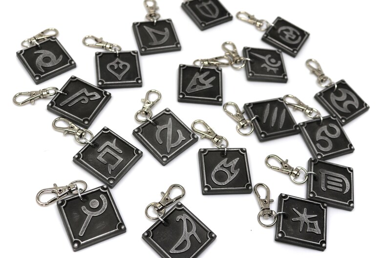 Bard FFXIV Job Charm - BRD Metal Resin, Final Fantasy 14 FF14 Soul Crystal KY1 image 9