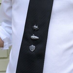 Zelda Pin Set: Majora's Mask, Ocarina, Hylian Shield SPN1 image 3