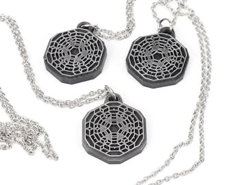 Signalis Locket Necklace: Handmade Survival Horror Jewelry LKT1