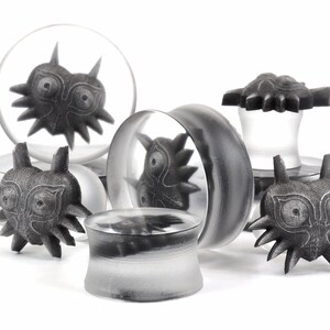 Majora's Mask Resin Ear Gauges: Zelda Legend Plugs / Gauges image 8
