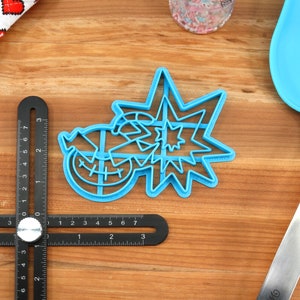 Mario Cookie Cutters: Galaxy Luma, Tanooki Leaf, Cappy - Nintendo Gift WarioWare Logo