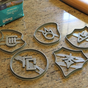 FFXIV Soul Stone Cookie Cutters (Set 2 of 4) -Drg, Brd, Blm, Drk, Ast - FF14- DRG Soul Crystal Cookie Cutter