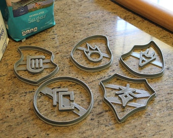 Cortadores de galletas de piedra del alma de FFXIV: Juego de repostería para gamers 2