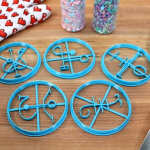 Lovecraft Cookie Cutters: Lesser Servitor Set - Tcho Tchos, Shantak, Deep One image 8