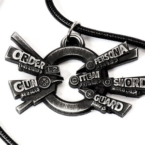 Persona 5 Battle Menu Keychain: Handmade Resin SMT Atlus Gift KY1 - Etsy