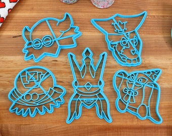 Paper Mario TTYD Villains Cookie Cutters: Nintendo Baking Set