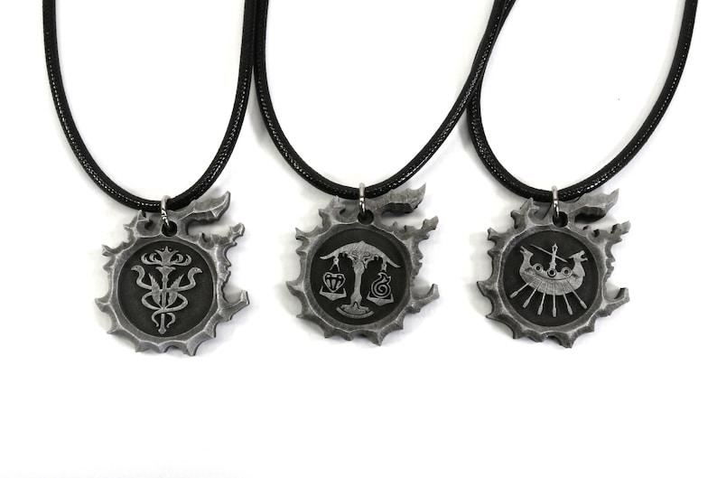 Chaveiro/Colar FFXIV The Order of the Twin Adder - Grand Company - FF14 Final Fantasy 14 KY1 imagem 9