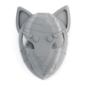 Nami Kitsune Cosplay Prop Kit - Water Gumiho Mask DIY