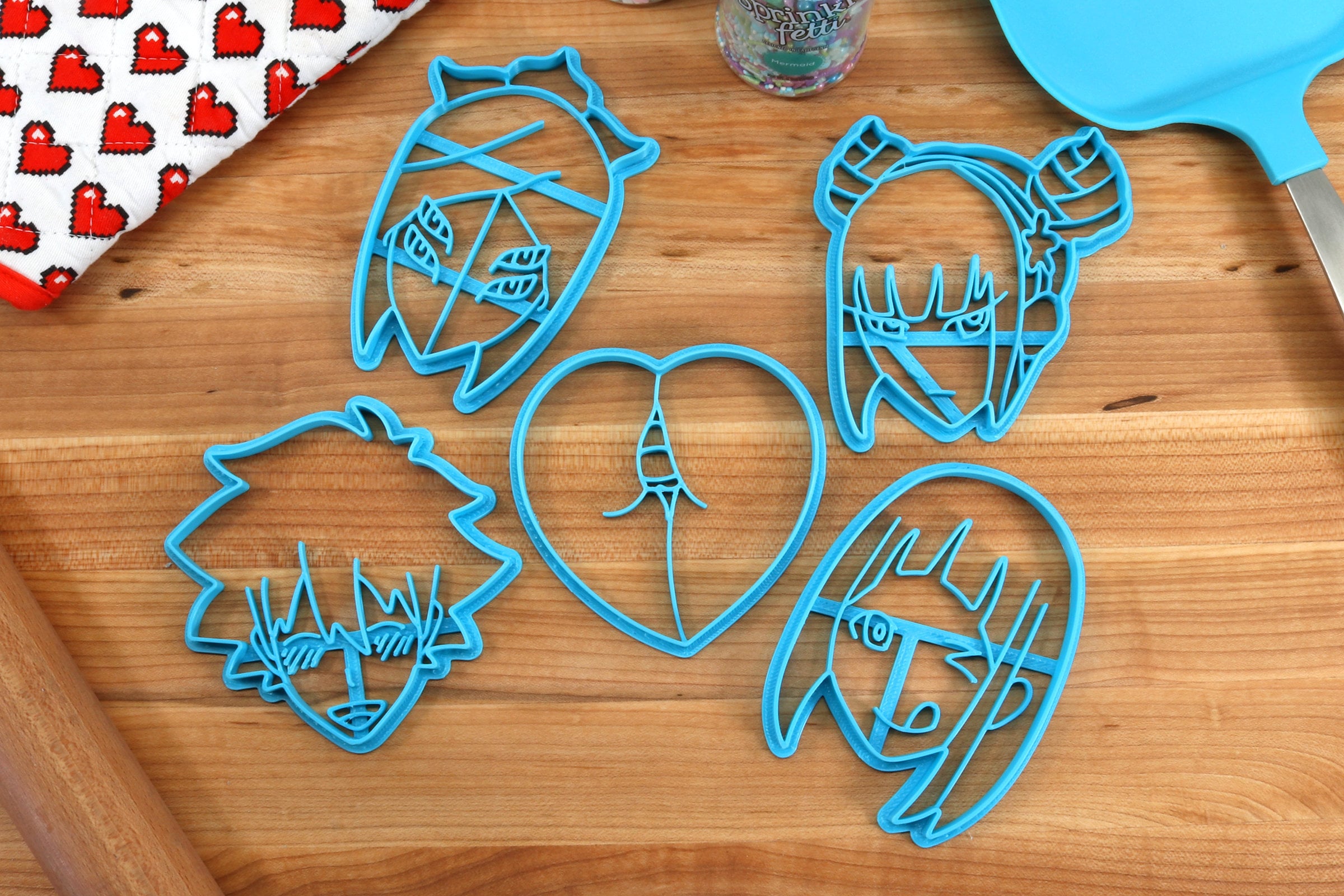 cloud naruto akatsuki cookie cutter - cortador de galletas de nube de naruto