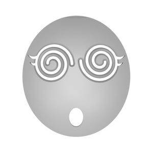 Dizzy Shy Gal Mask DIY Cosplay Prop Kit - Shy Gal Dazed Mario Cosplay Prop - Female Shy Guy With Wobbly Expression Eyes