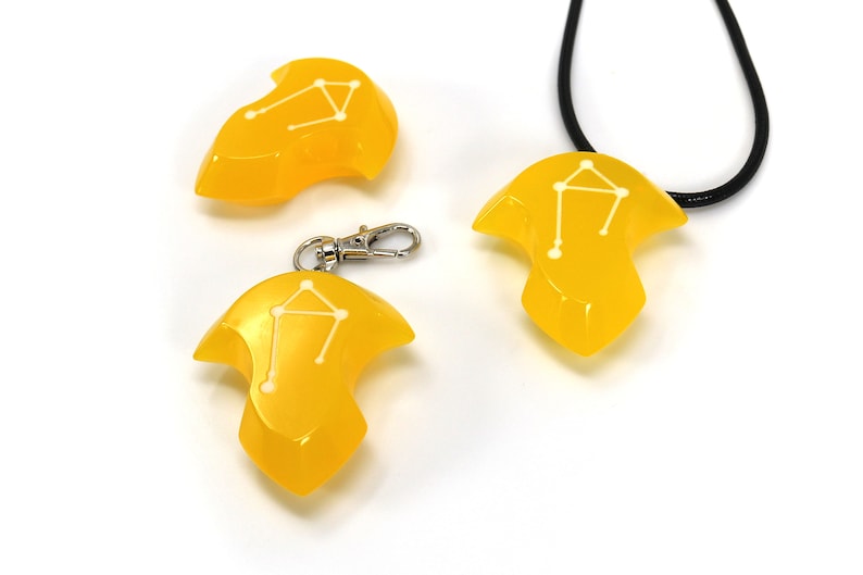 Libra Constellation Stone - FFXIV Halmarut Ascian Crystal - Convocation Crystal JSKY1 Necklace