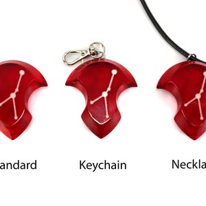 Cancer Constellation Stone - FFXIV Pashtarot Ascian Crystal - Convocation Crystal JSKY1 Keychain