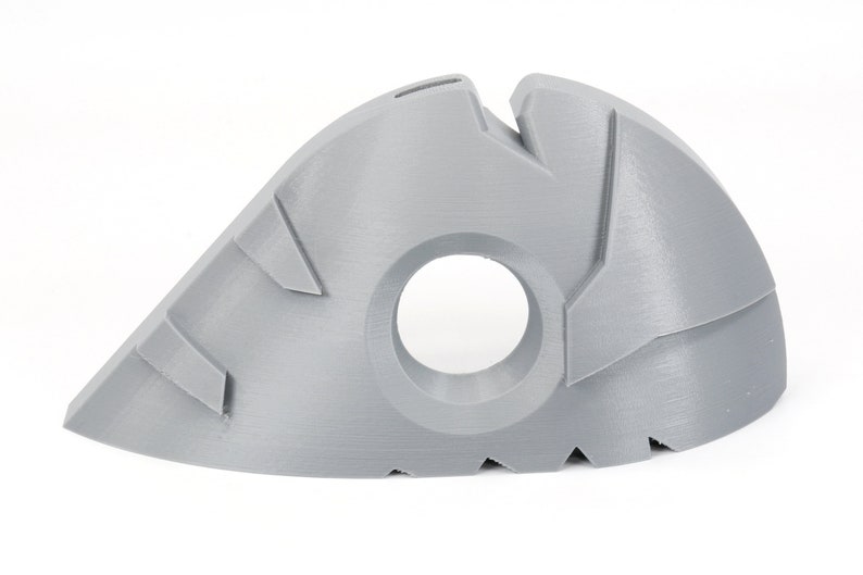 Ruptured Sachiel Archangel Mask DIY Cosplay Prop Kit - Cyberpunk Facemask, Dystopian Face Guard image 10