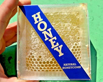 FREE SHIP, Raw Honeycomb: North New Jersey Summer Honey (9-13 oz)