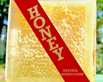 Raw Honey Comb 14-15 oz from North New Jersey