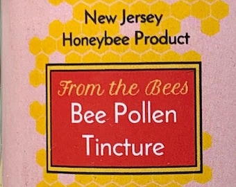 FREE SHIP, NJ Raw Bee Pollen Extract - 2 oz Tincture