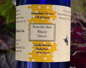 Honeybee Venom Rejuvenating Serum: Jojoba & Argan Oils