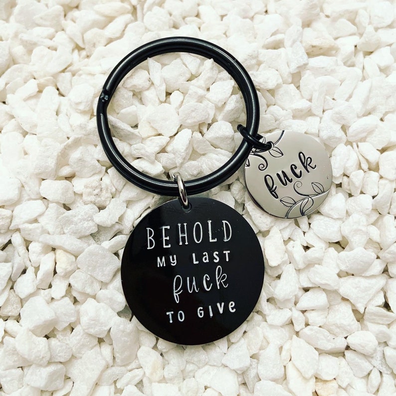 Sarcastic Keychain Etsy