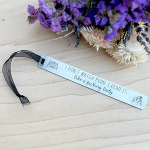 I Dont Watch Porn. I Read It, Like a Fcking Lady. Bookmark - Etsy
