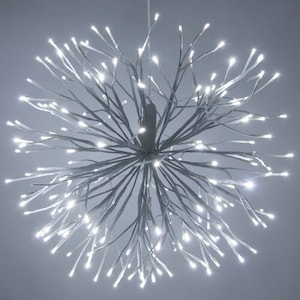 24&quot; Witte Starburst Verlichte Takken, Koelwitte LED, Twinkle Lights: verlicht uw ruimte met LED Starburst Branch Lights