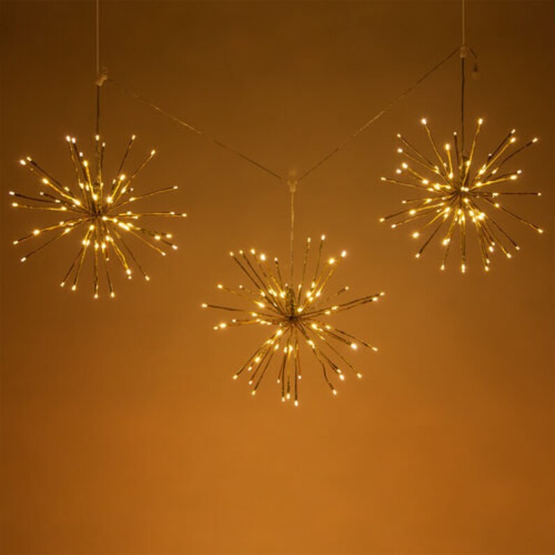 Christmas Hook Starburst Lighted Branches - Thumbnail 2