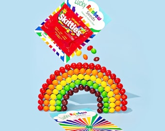 St. Patrick's Day Treat | Rainbow Seeds | Printable Candy Holder | DIY St. Patrick's Day Gift | Digital Download | St. Patrick's Day Tags