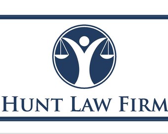 Hunt Law Firm Sign