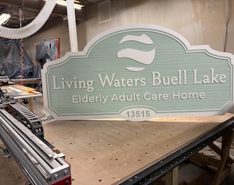 Living Waters Sign