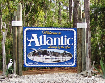 High Density Urethane sand carved single face sign business, custom 2" HDU with digital print logo