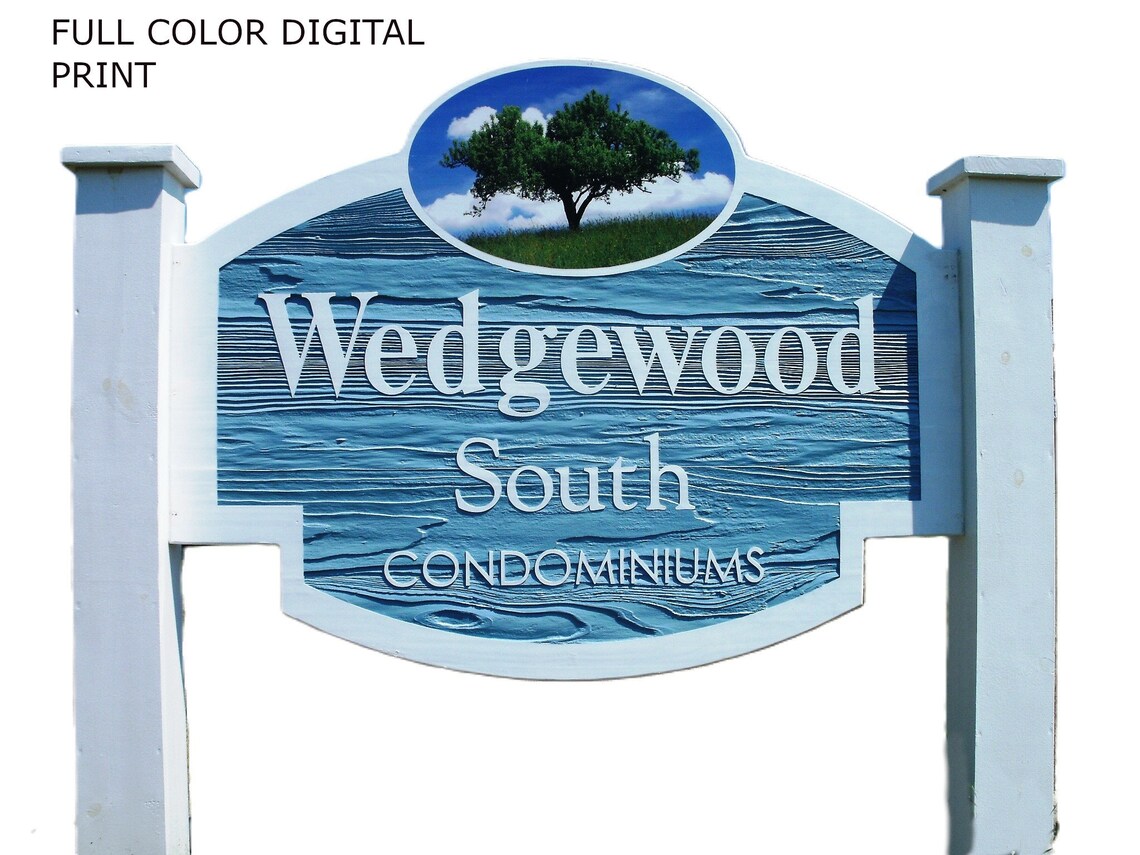 Redwood Sign Large Redwood Sign - Carved - 5 >12 Square Feet- Sold by Sq Ft. - Hand ...