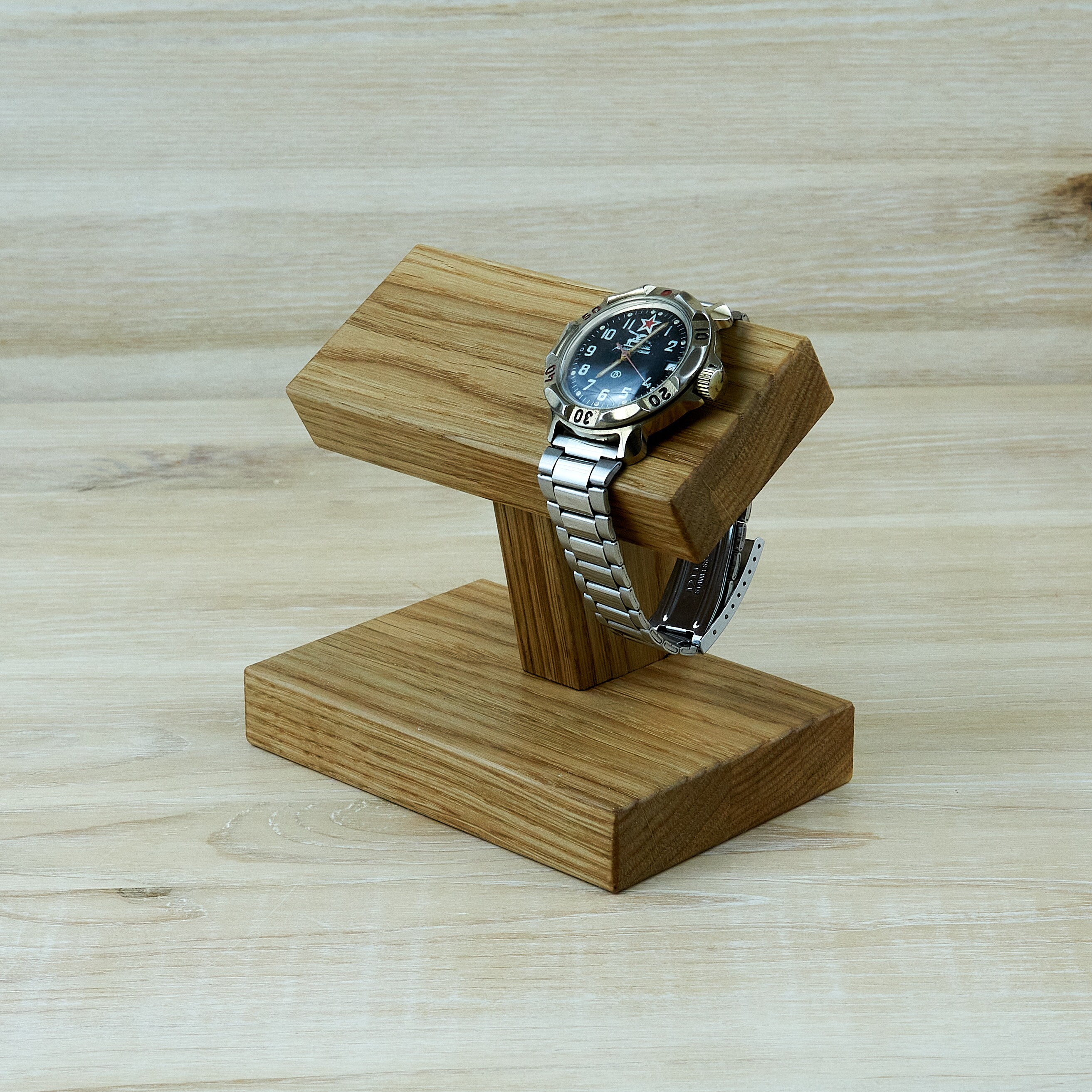 Walnut Watch Stand for 2 Wristwatch Wooden Watch Stand for Etsy Canada