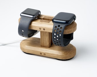 Apple Watch 2台用スタンド、Apple Watch 全シリーズ（1/2/3/4/5/6/7/8